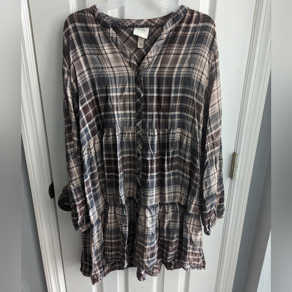 Knox Rose Plaid dress